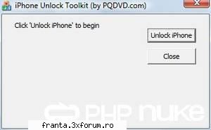 the iphone unlock toolkit software is very safe, fast and just click on the 'unlock iphone' button,