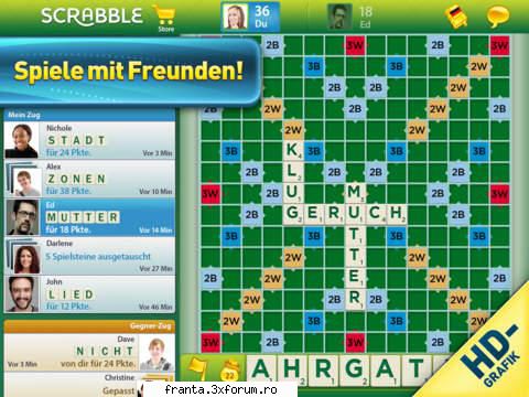 the best scrabble ever, designed just for your the fun game you know and love with stunning new hd