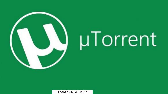 ultima versiune a torrent, unul dintre cei mai buni clienti de tip .torrent. de acum utorrent este